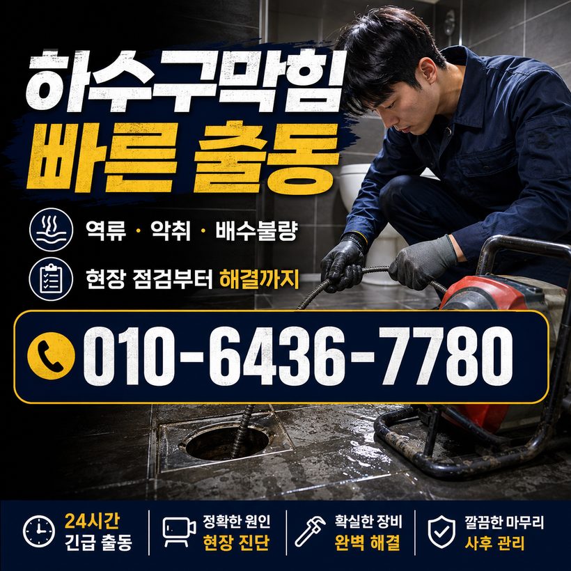 무안면 지역 변기막힘 관련 이미지